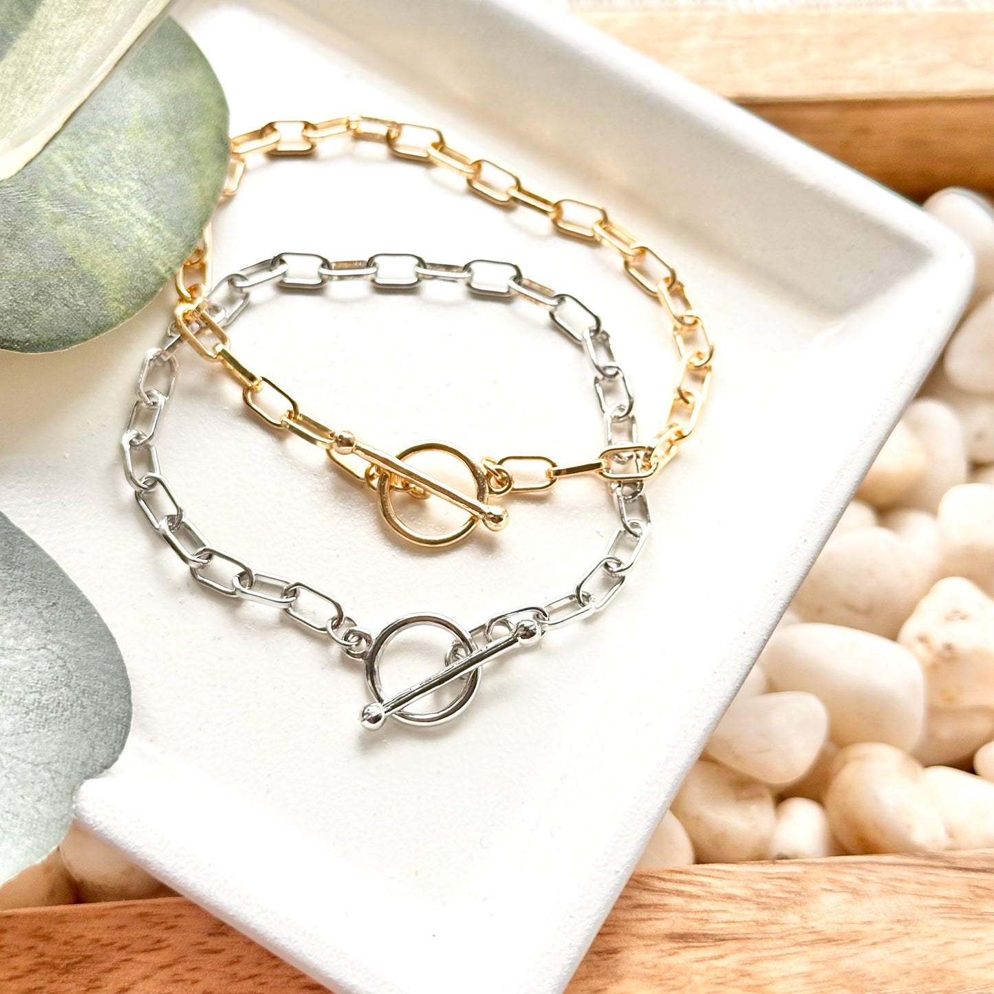 Paperclip Chain Bracelet