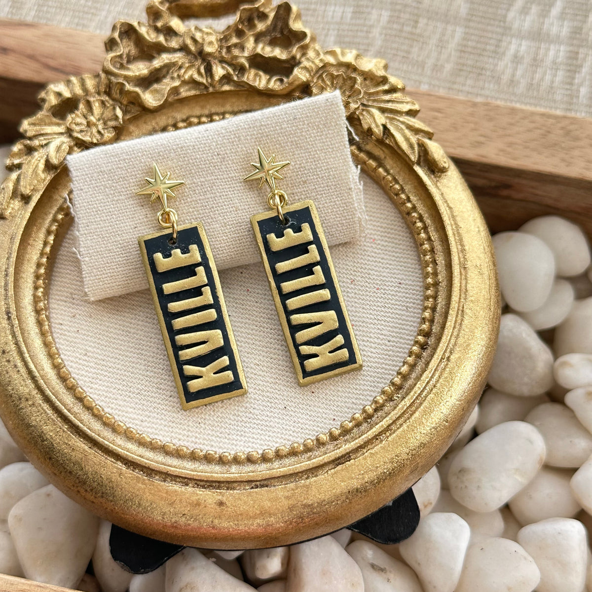 City Abbreviation Earrings - Tall