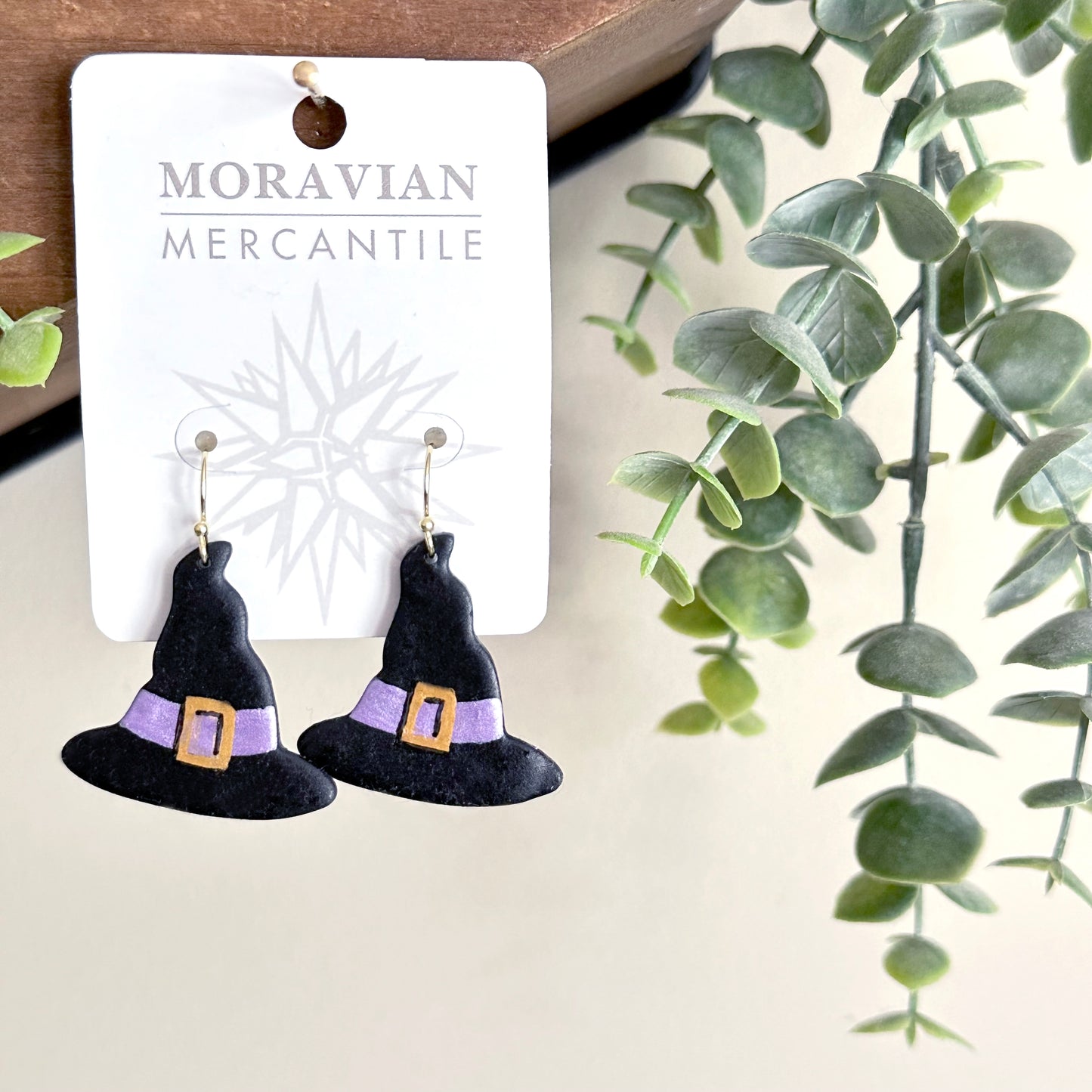 Witch Hat Earrings