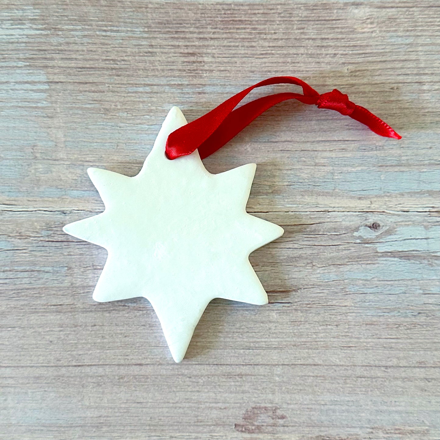 Moravian Star Clay Ornaments