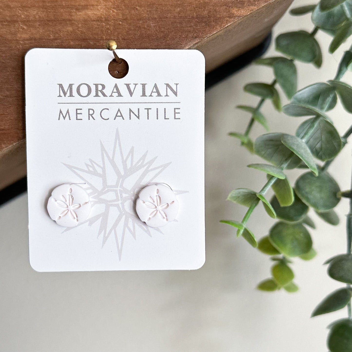 Sand Dollar Stud Earrings