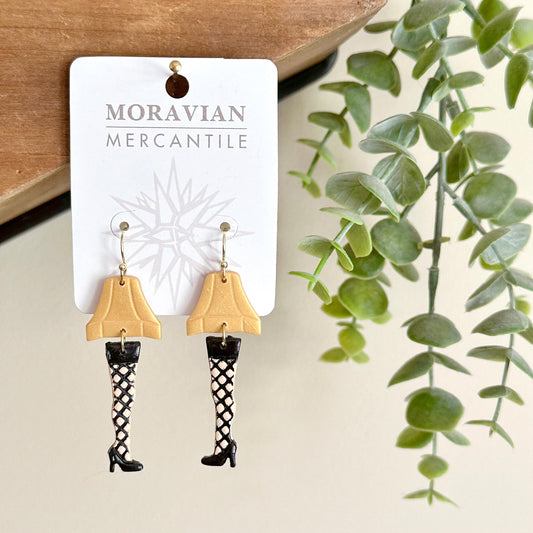 Leg Lamp Earrings