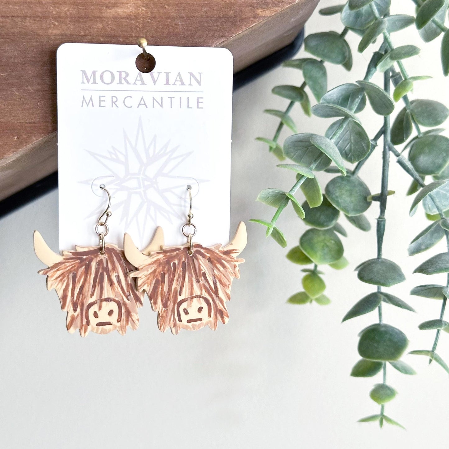 Highland Cow Earrings