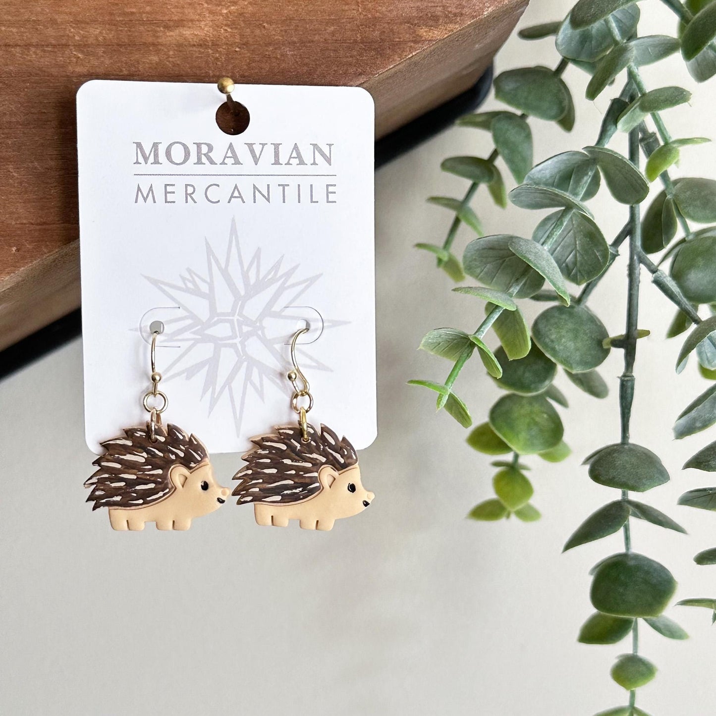 Hedgehog Earrings