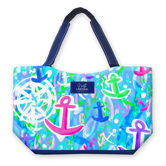 Anchors Away Large Tote