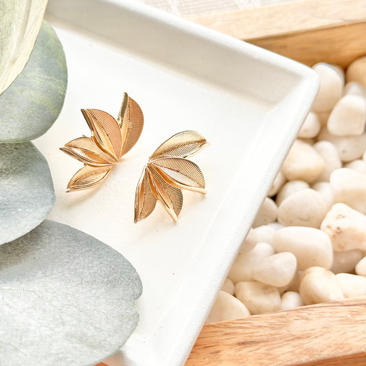 Four Leaf Stud Earrings