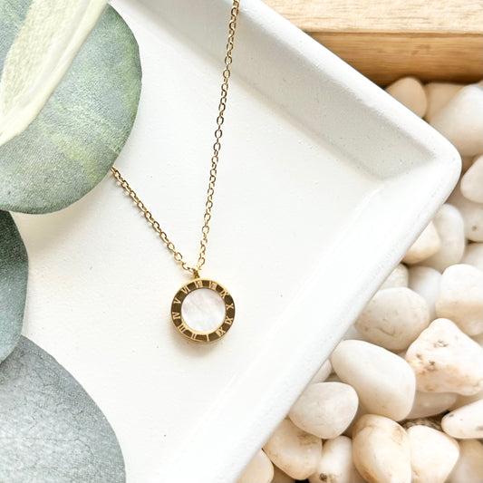 Roman Numerals Necklace