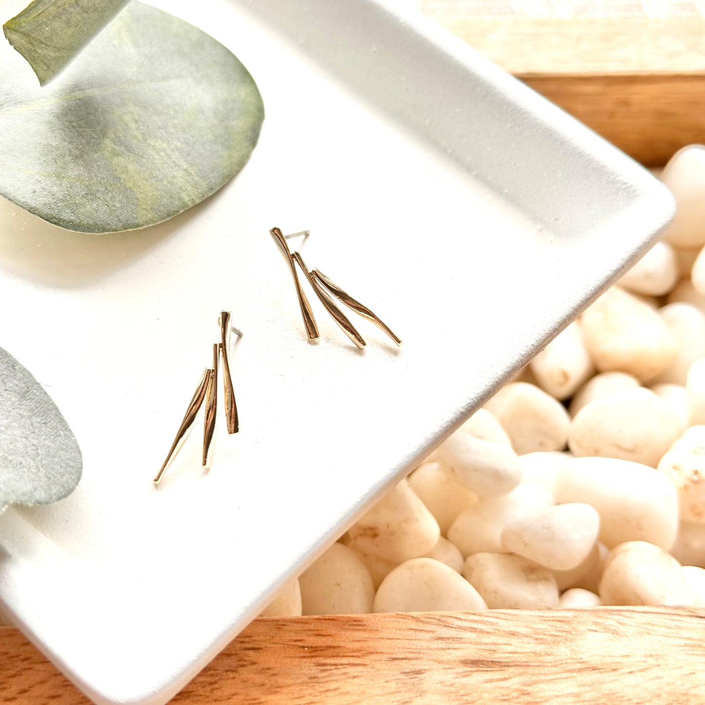 Triple Branch Earrings