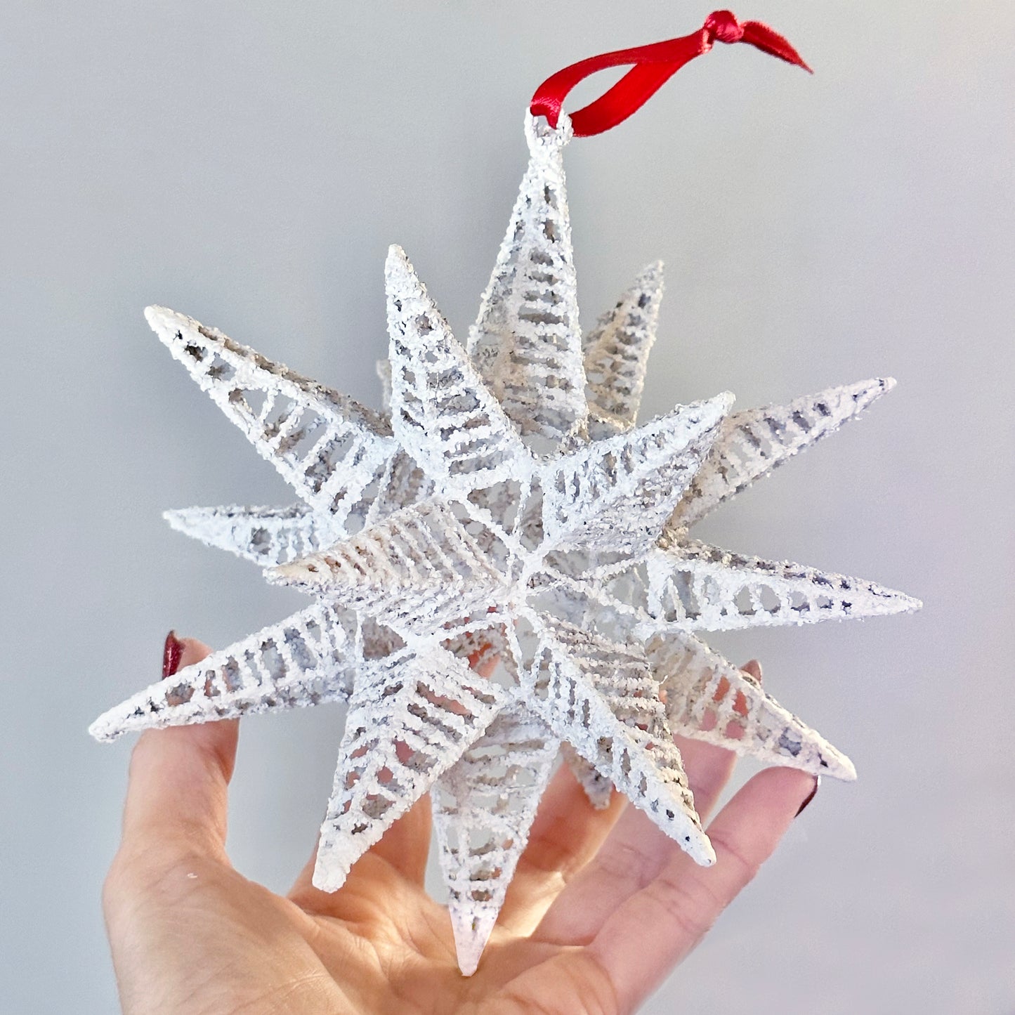 Moravian Star Ornament/Table Decor, Larger