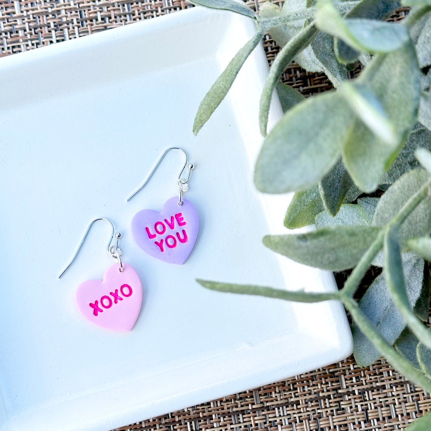 Conversation Heart Earrings