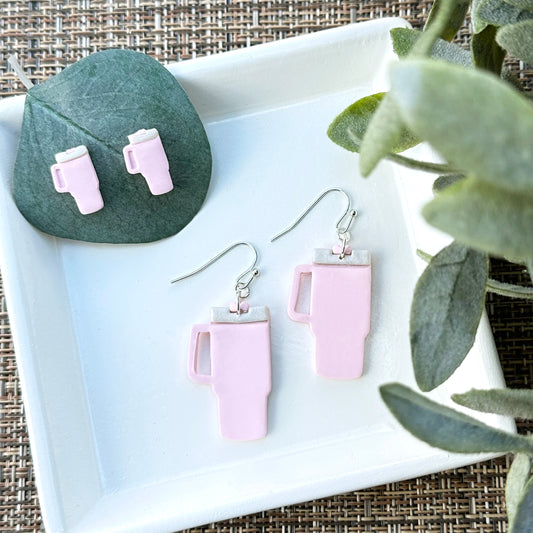 "Sctanley" Cup Earrings - Large