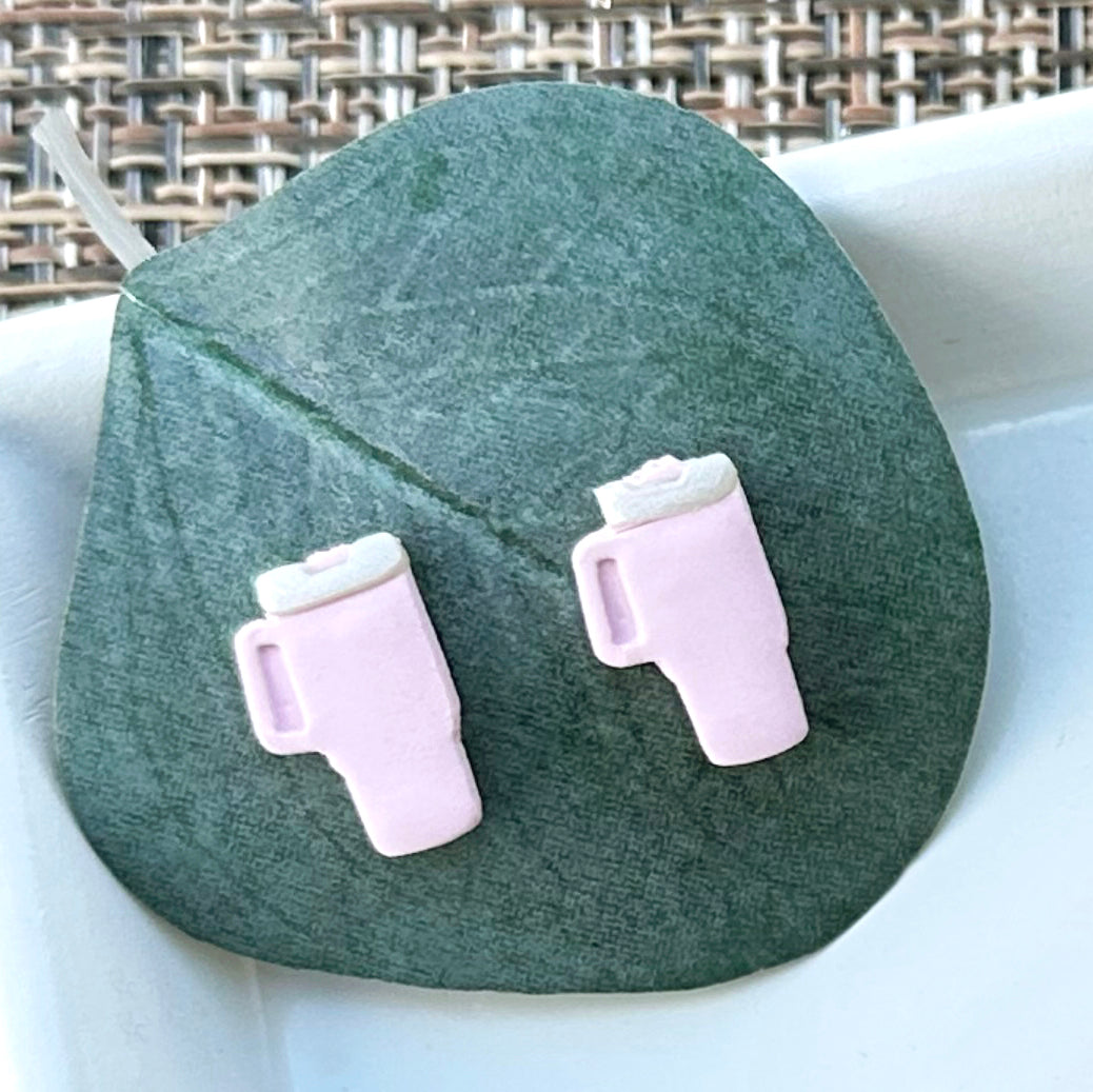 "Sctanley" Cup Earrings - Small