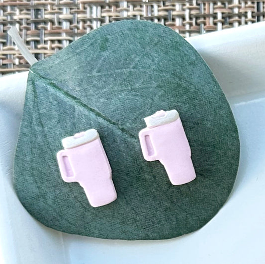 "Sctanley" Cup Earrings - Small