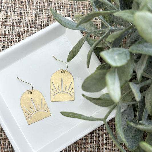 Arch Sun Earrings