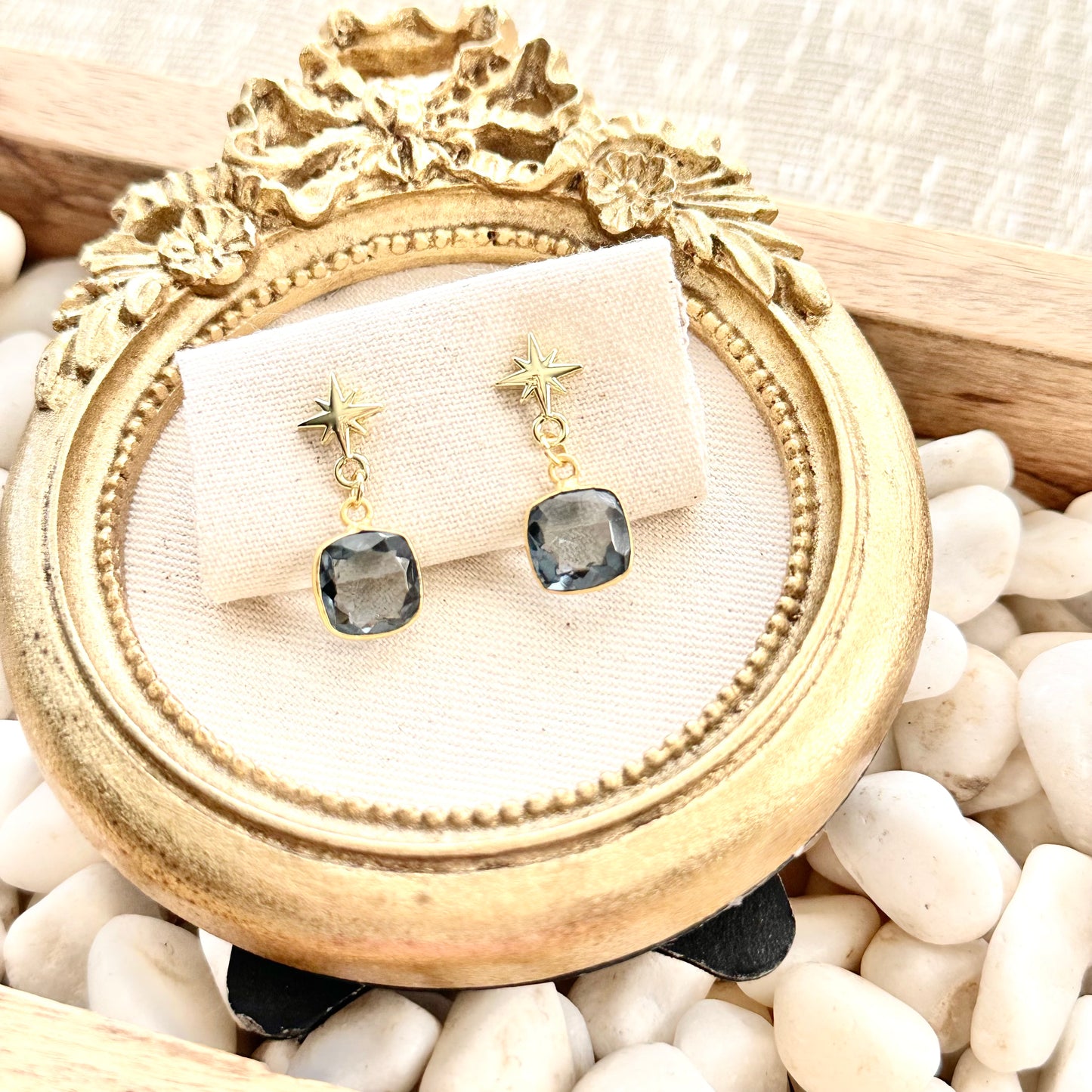 Star Stone Earrings