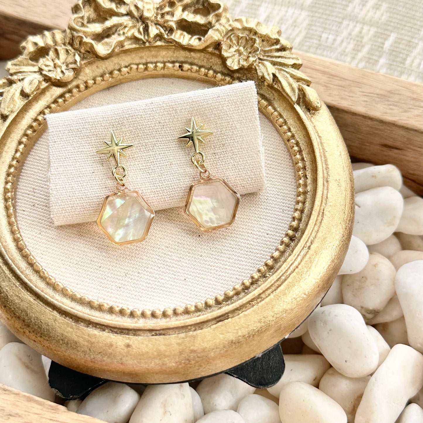 Star Stone Earrings