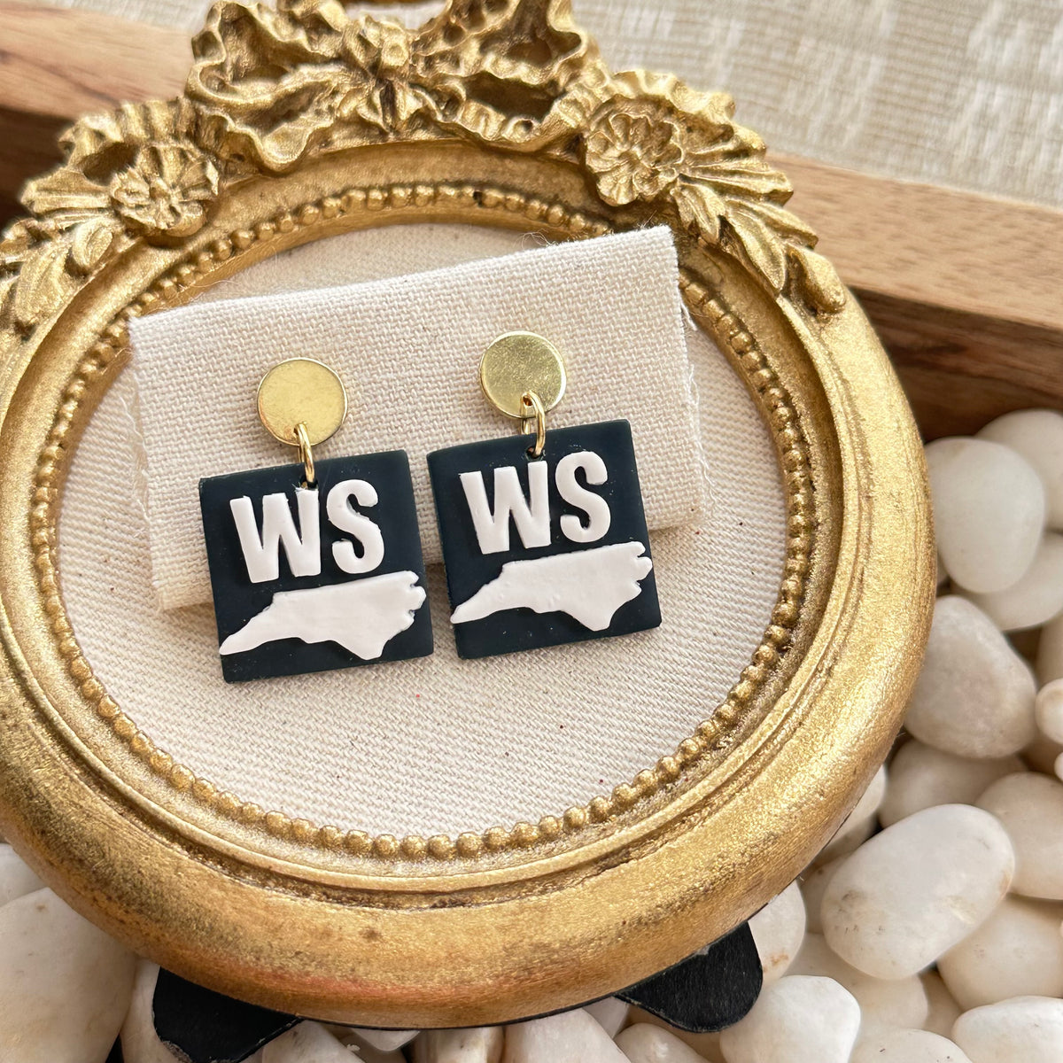 City Abbreviation Earrings - Square