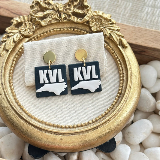 City Abbreviation Earrings - Square