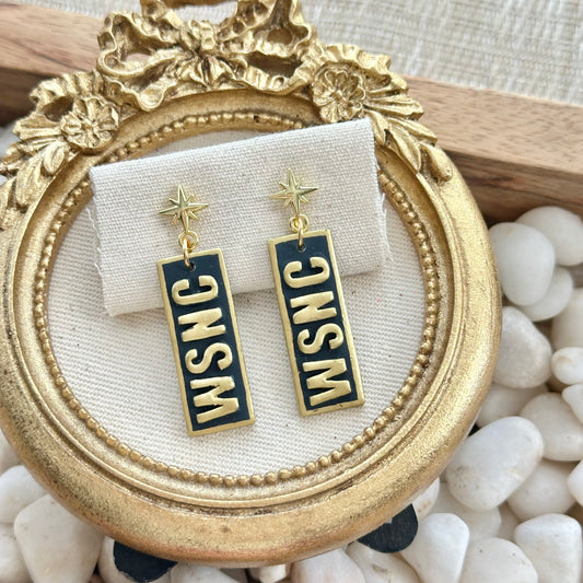 City Abbreviation Earrings - Tall
