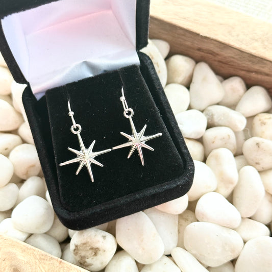 Moravian Star Earrings Classic