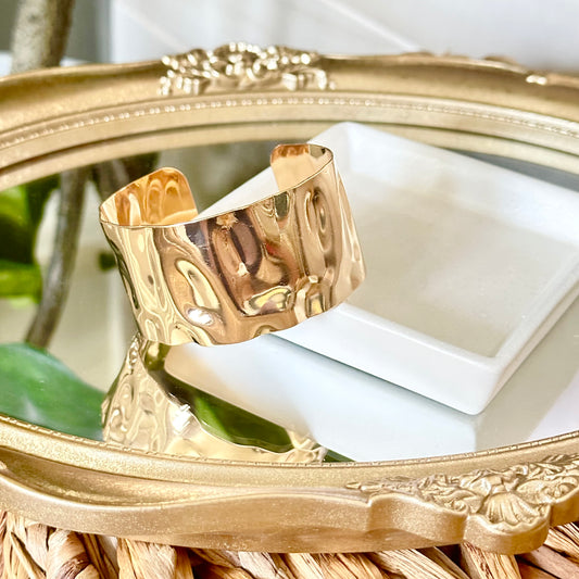 Hammered Cuff