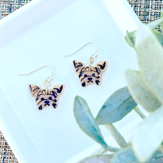 Yorkshire Terrier "Yorkie" Earrings
