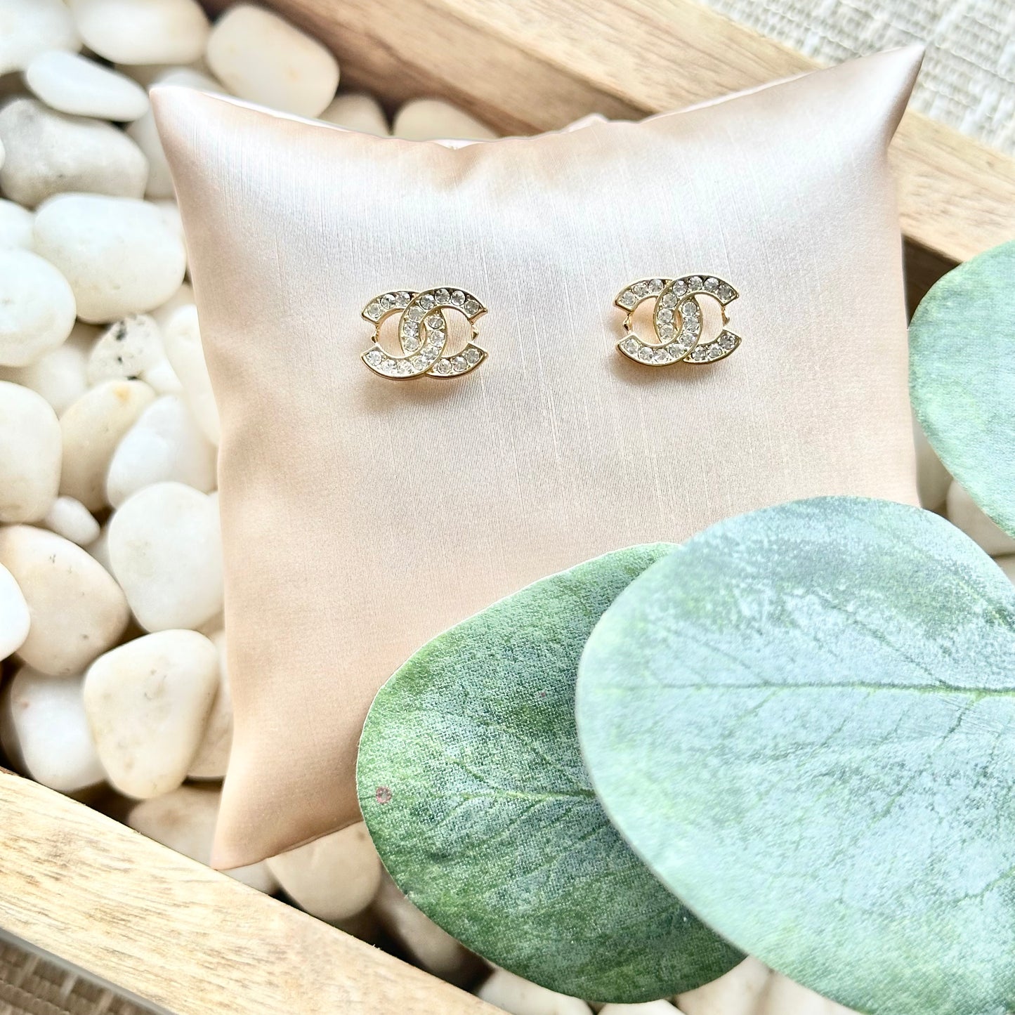 CC Earrings, CZ