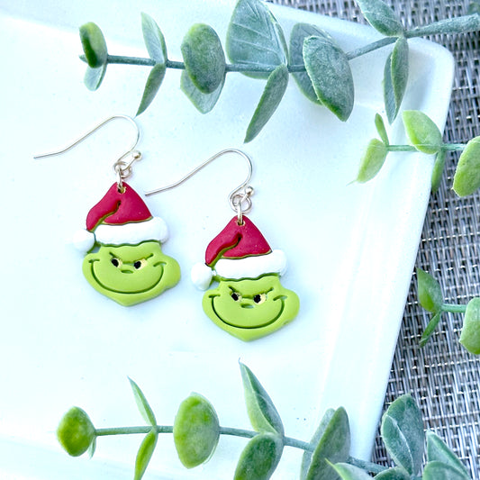 Grinch Earrings