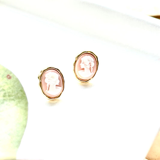 Camila Cameo Earrings
