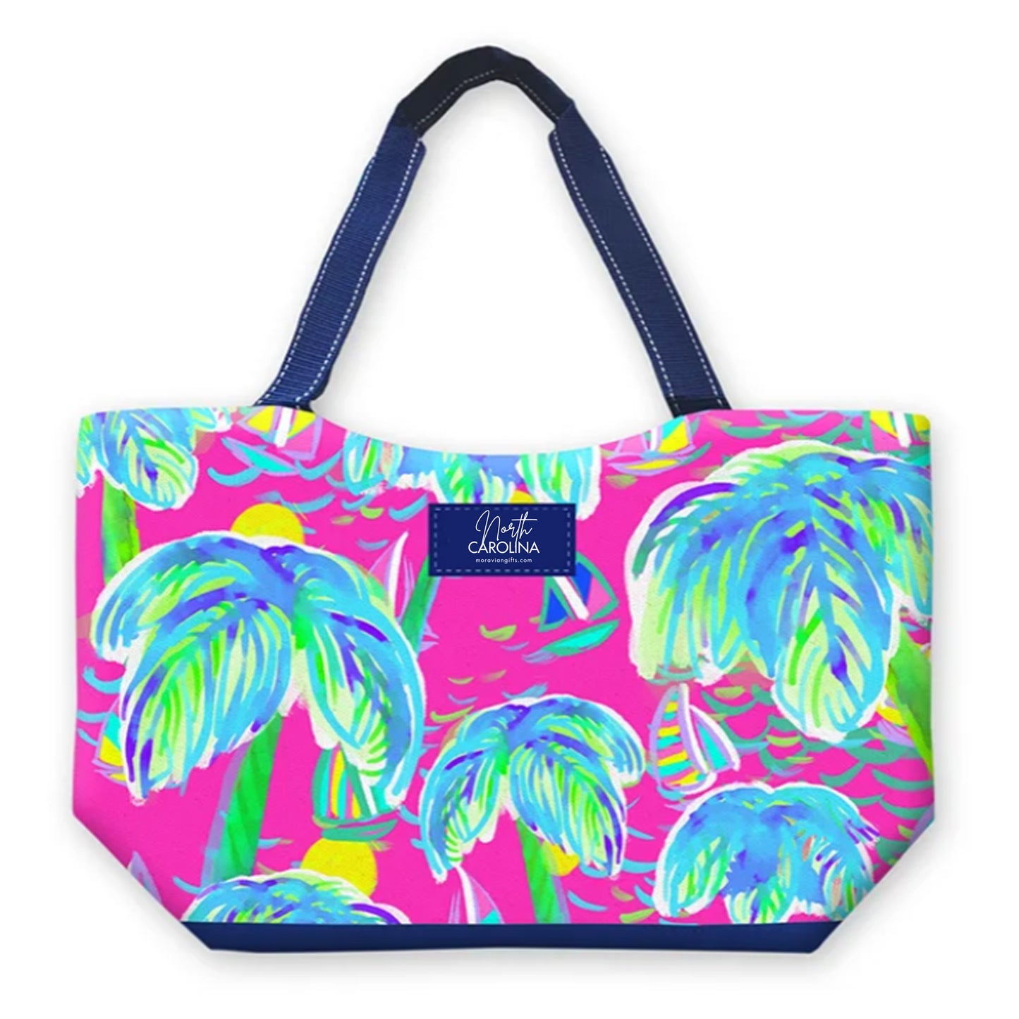 Tropical Sunset Large Tote