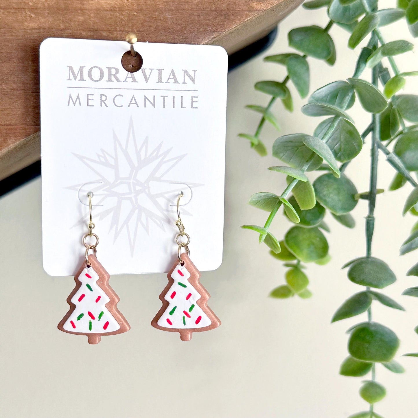 Gingerbread Cookie Earrings