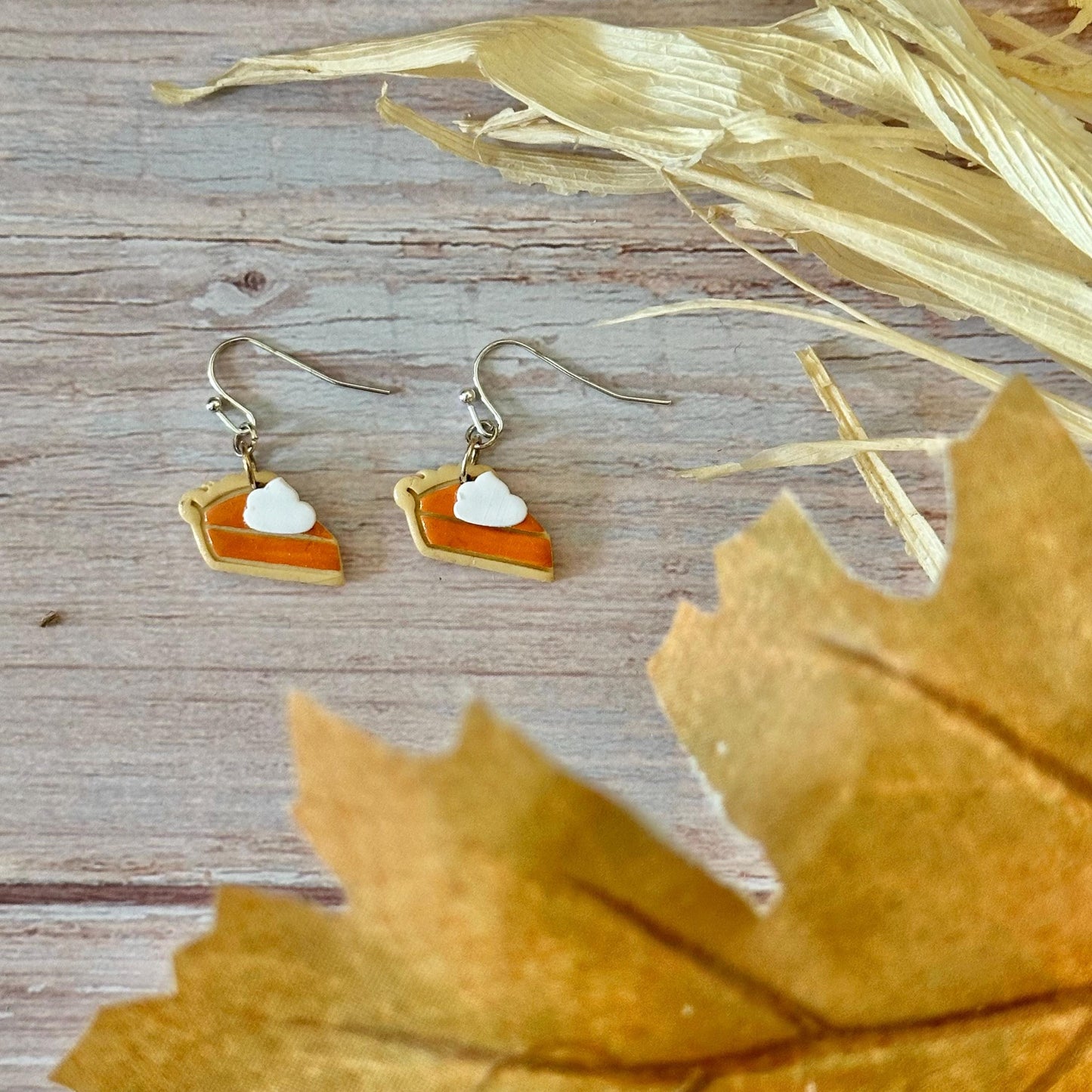 Pumpkin Pie Earrings