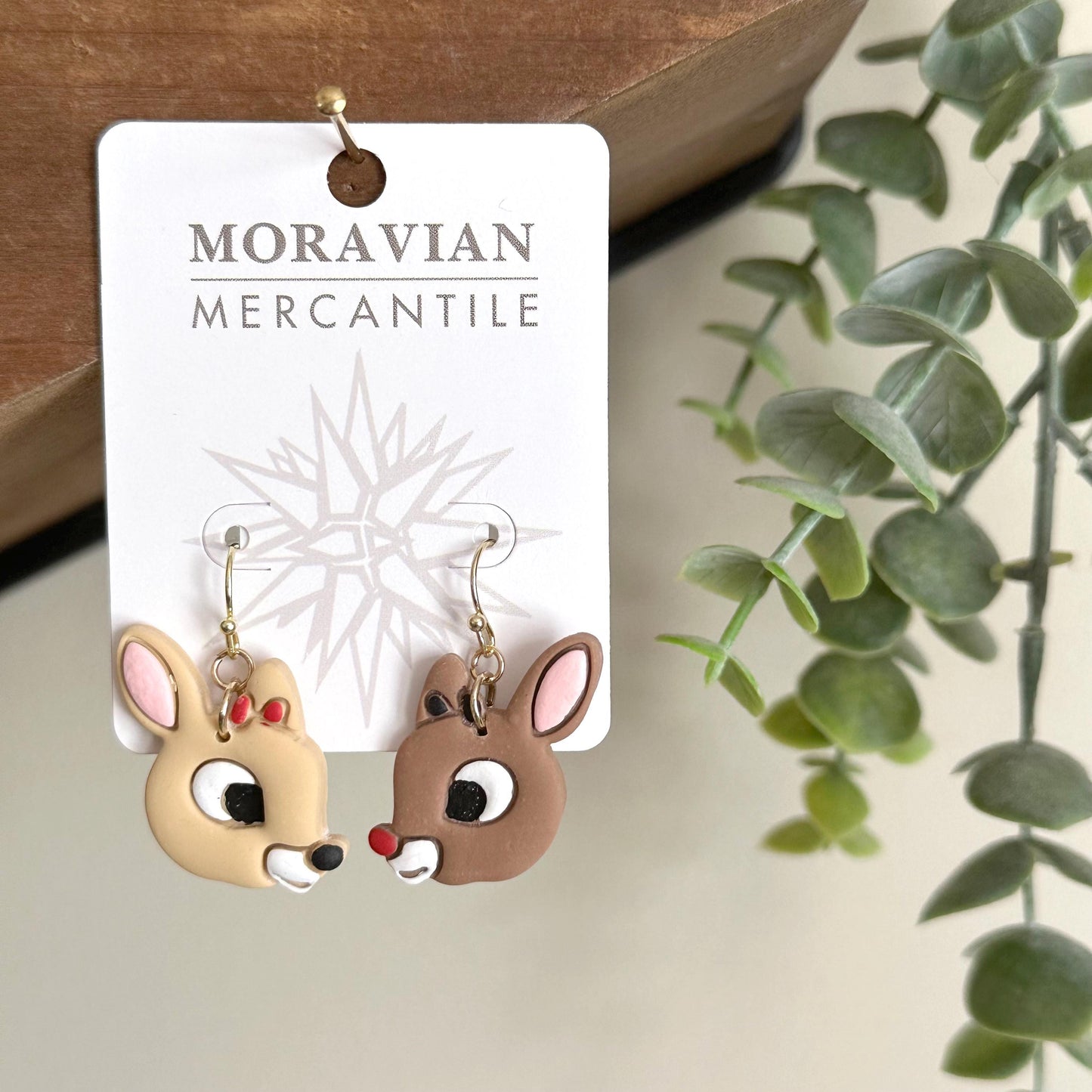 Rudolph and Clarice Earrings